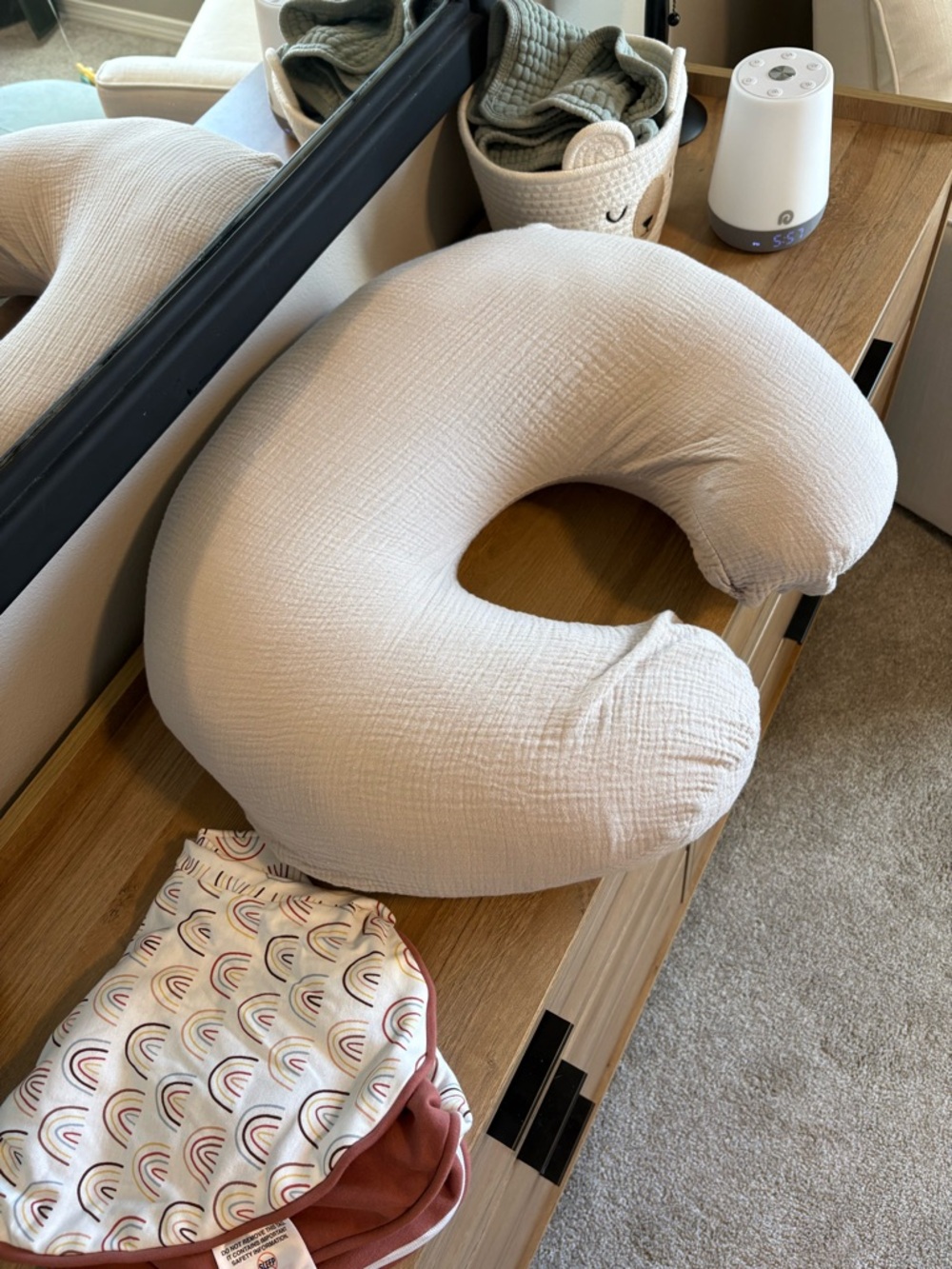 Never used Boppy nursing Support Pillow